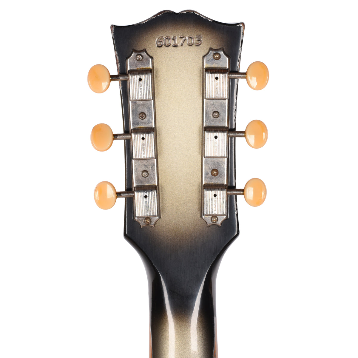 Gibson Custom Shop 1963 SG Junior Antique Silverburst Murphy Lab Heavy Aged Electric Guitars