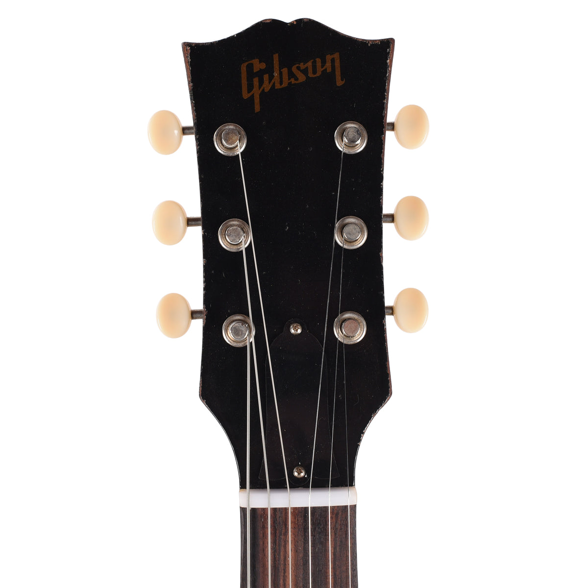 Gibson Custom Shop 1963 SG Junior Silver Fox Murphy Lab Light Aged Electric Guitars