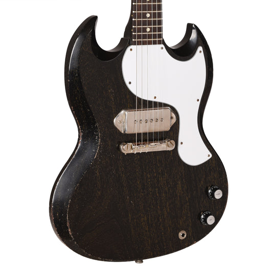 Gibson Custom Shop 1963 SG Junior Silver Fox Murphy Lab Light Aged Electric Guitars