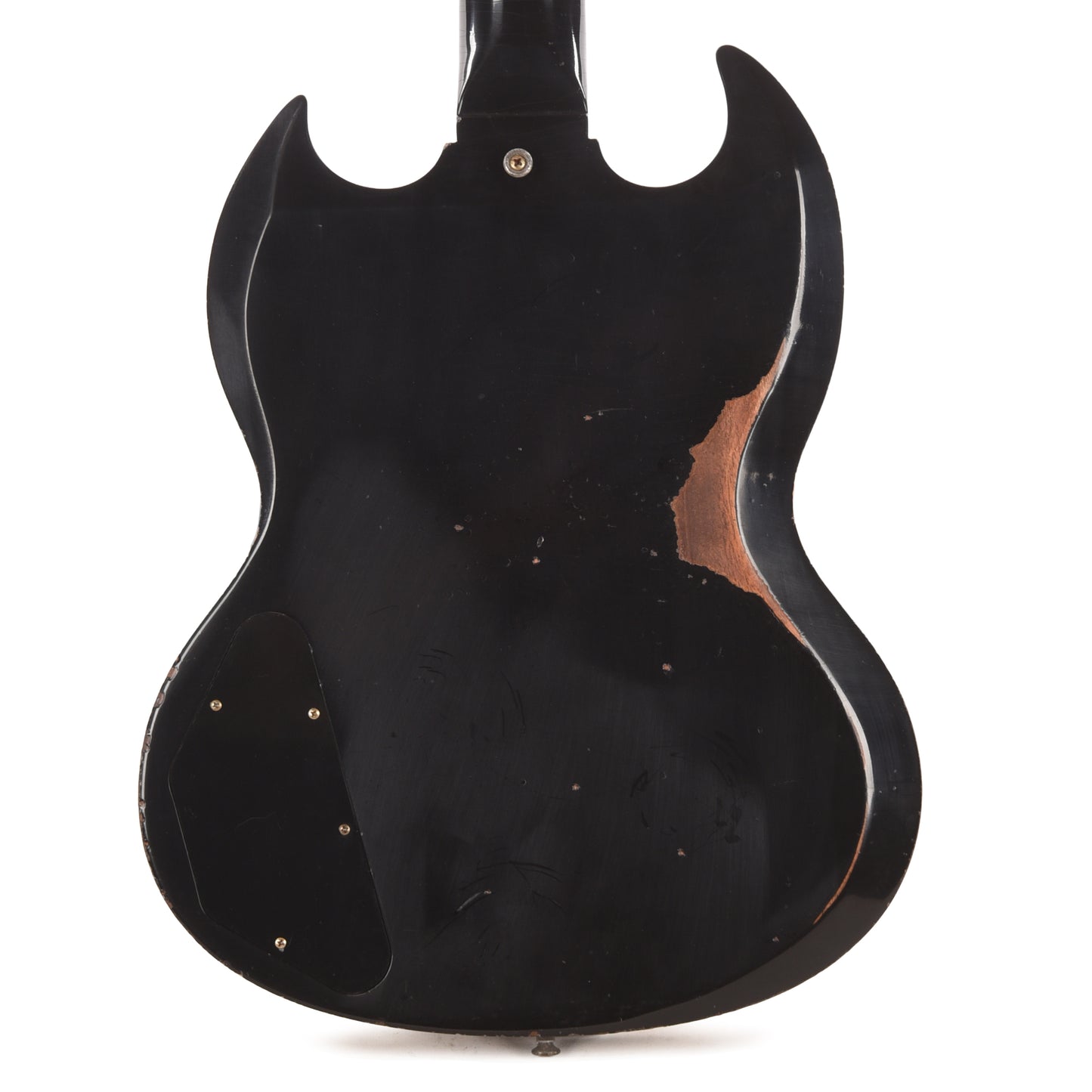 Gibson Custom Shop 1964 SG Standard Antique Dark Oxblood Heavy Aged w/Maestro Vibrola & Custom "S" Buckers Electric Guitars