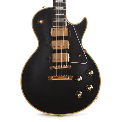 Gibson Custom Shop 1968 Les Paul Custom 3-Pickup "CME Spec" Ebony VOS w/Chambered Body Electric Guitars