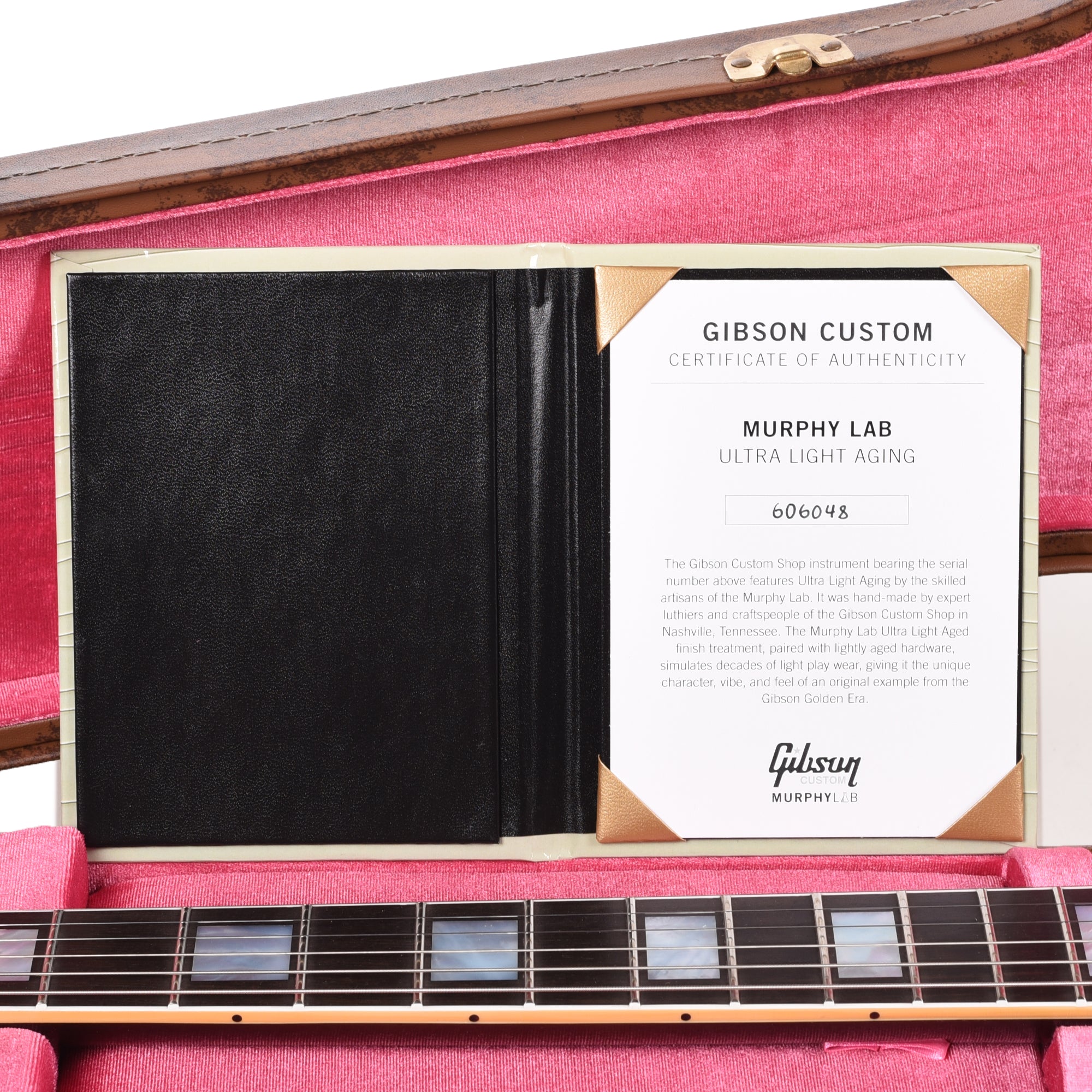 Gibson Custom Shop 1968 Les Paul Custom Antique Viceroy Goldburst Murphy Lab Ultra Light Aged w/Custom 