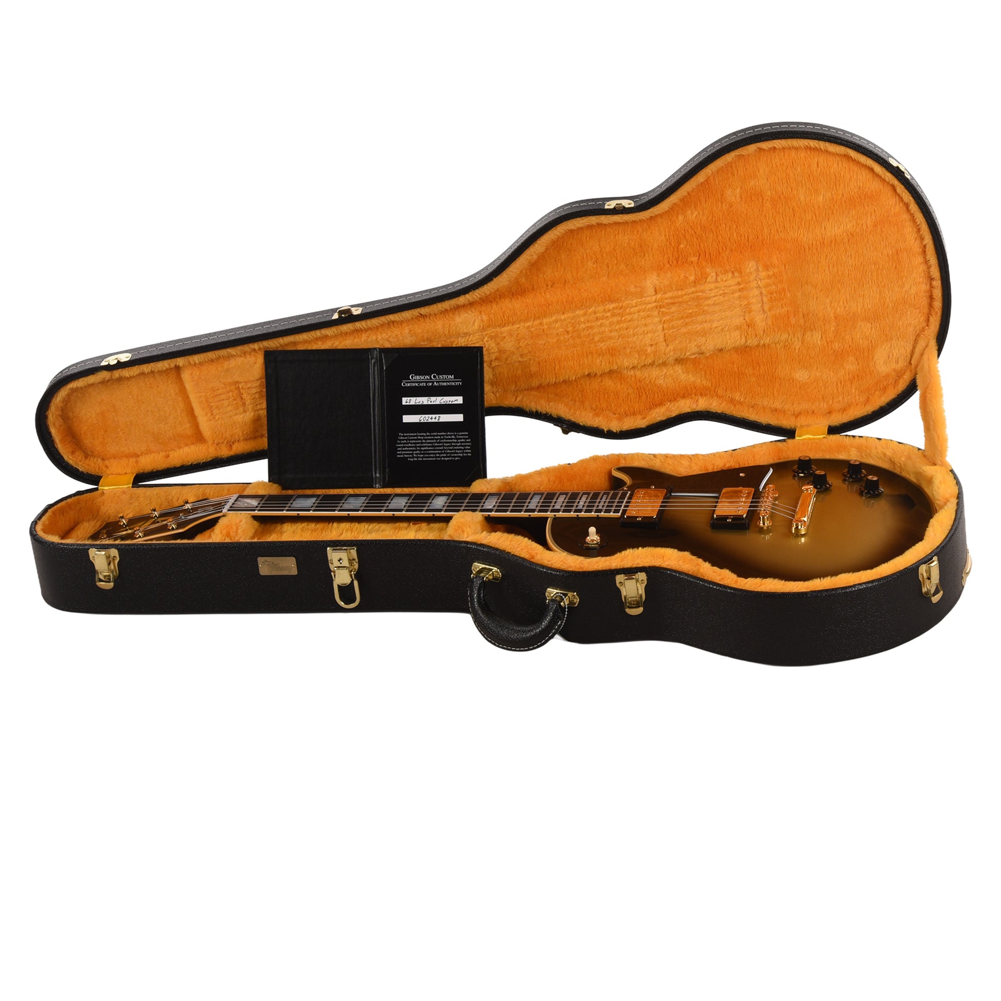 Gibson Custom Shop 1968 Les Paul Custom "CME Spec" Antique Silverburst VOS w/Chambered Body & Custom "S" Buckers Electric Guitars