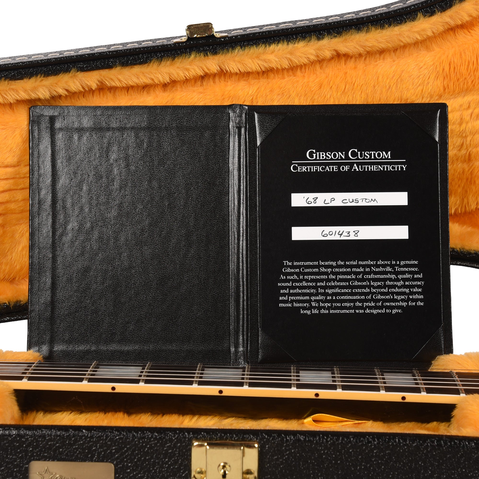 Gibson Custom Shop 1968 Les Paul Custom 