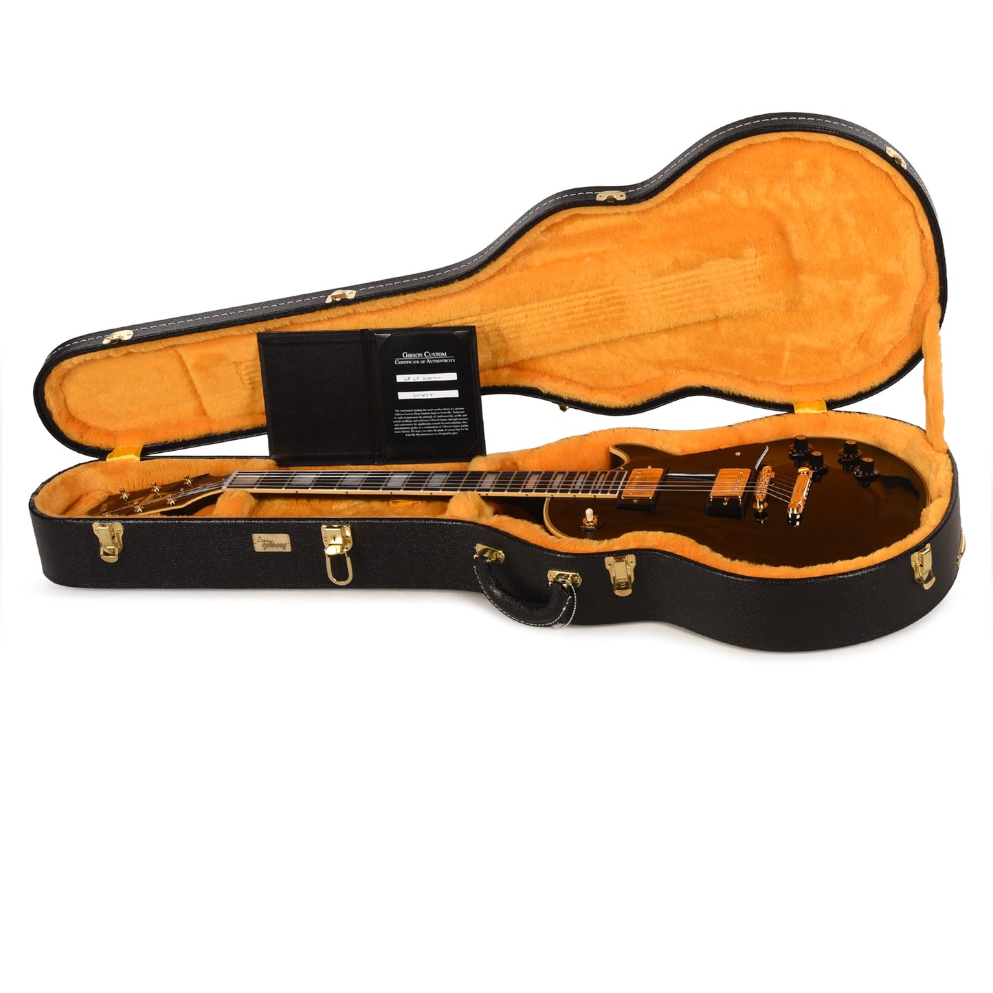 Gibson Custom Shop 1968 Les Paul Custom "CME Spec" Ebony VOS w/Chambered Body & Custom "S" Buckers Electric Guitars