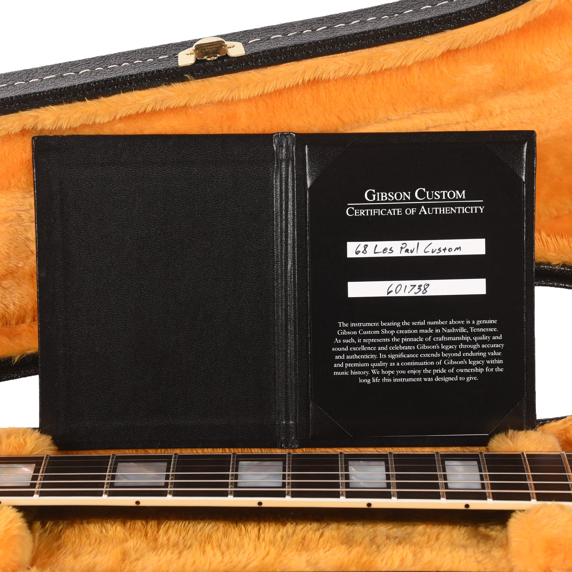 Gibson Custom Shop 1968 Les Paul Custom 