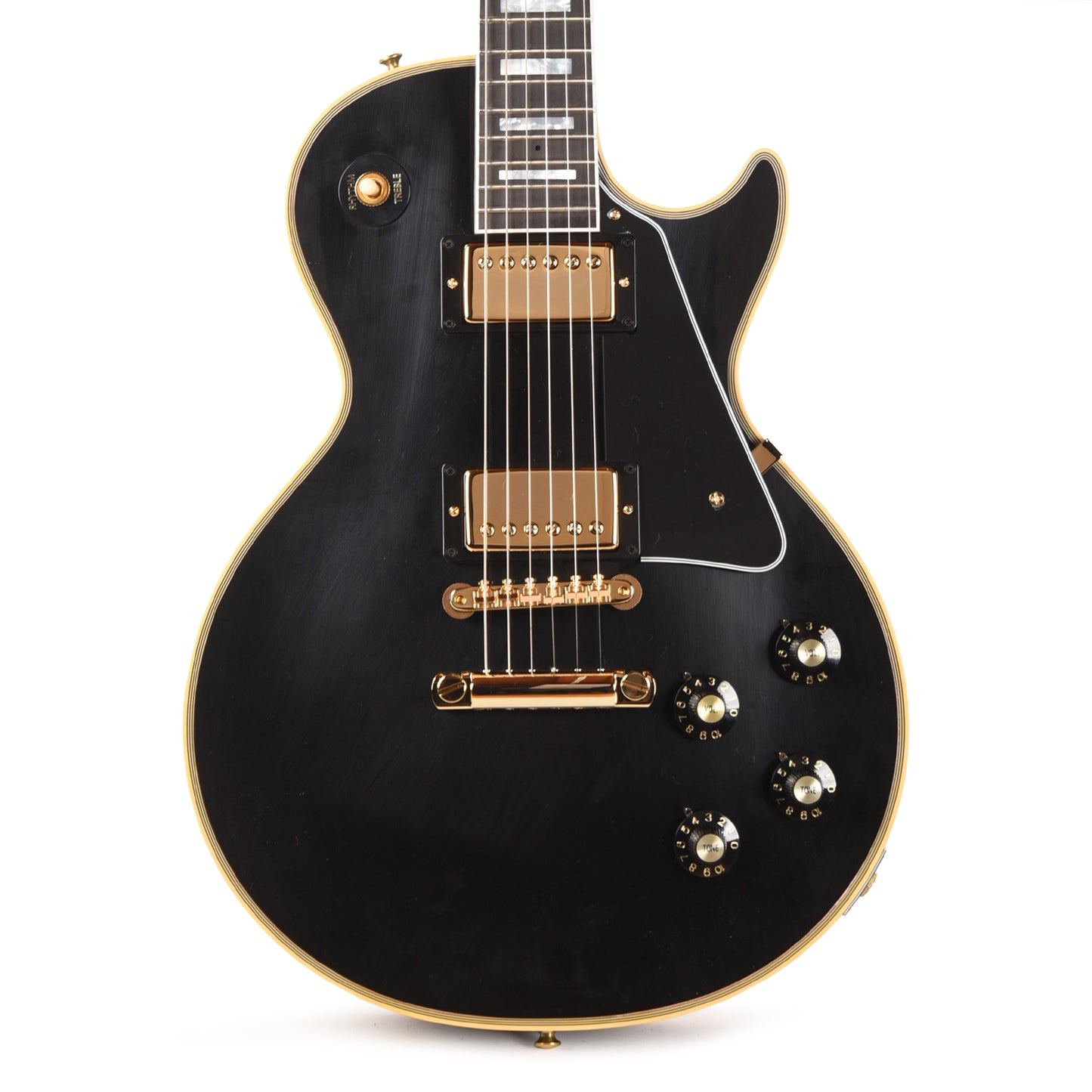 Gibson Custom Shop 1968 Les Paul Custom "CME Spec" Ebony VOS w/Chambered Body Electric Guitars