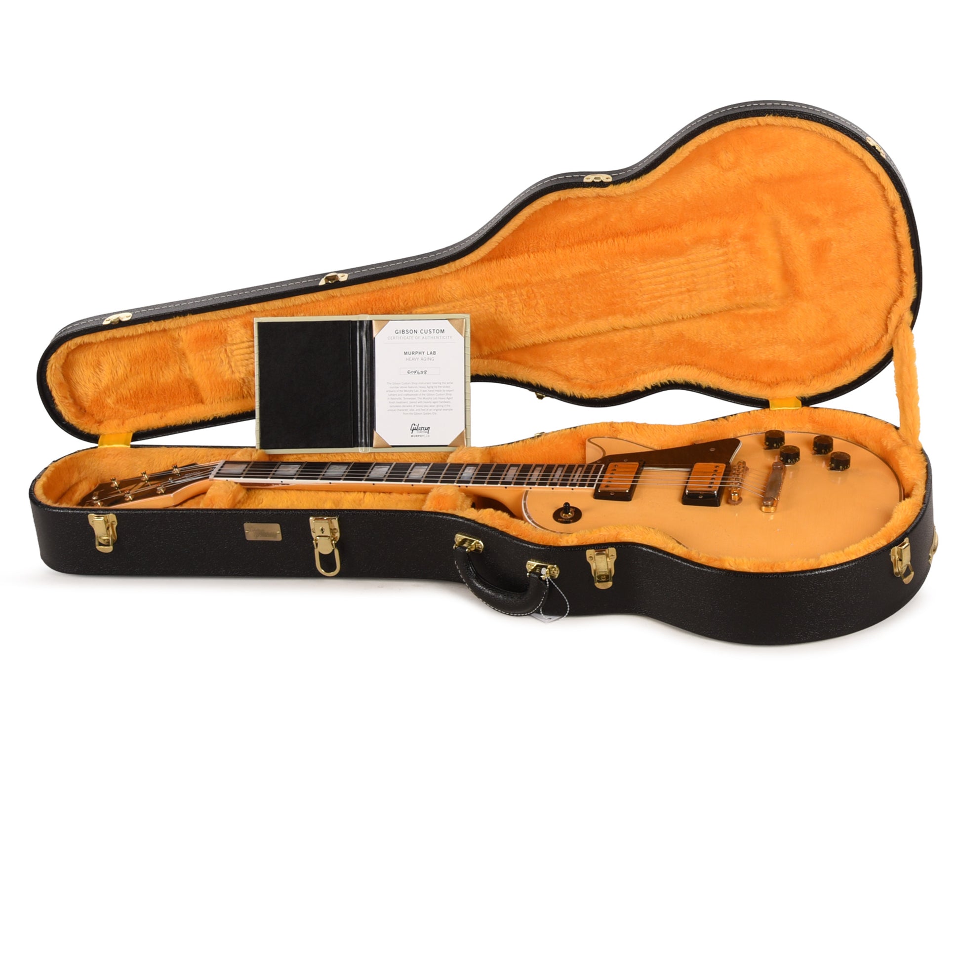 Gibson Custom Shop 1968 Les Paul Custom "CME Spec" Heavy Antique White Murphy Lab Heavy Aged w/Custom "S" Buckers Electric Guitars