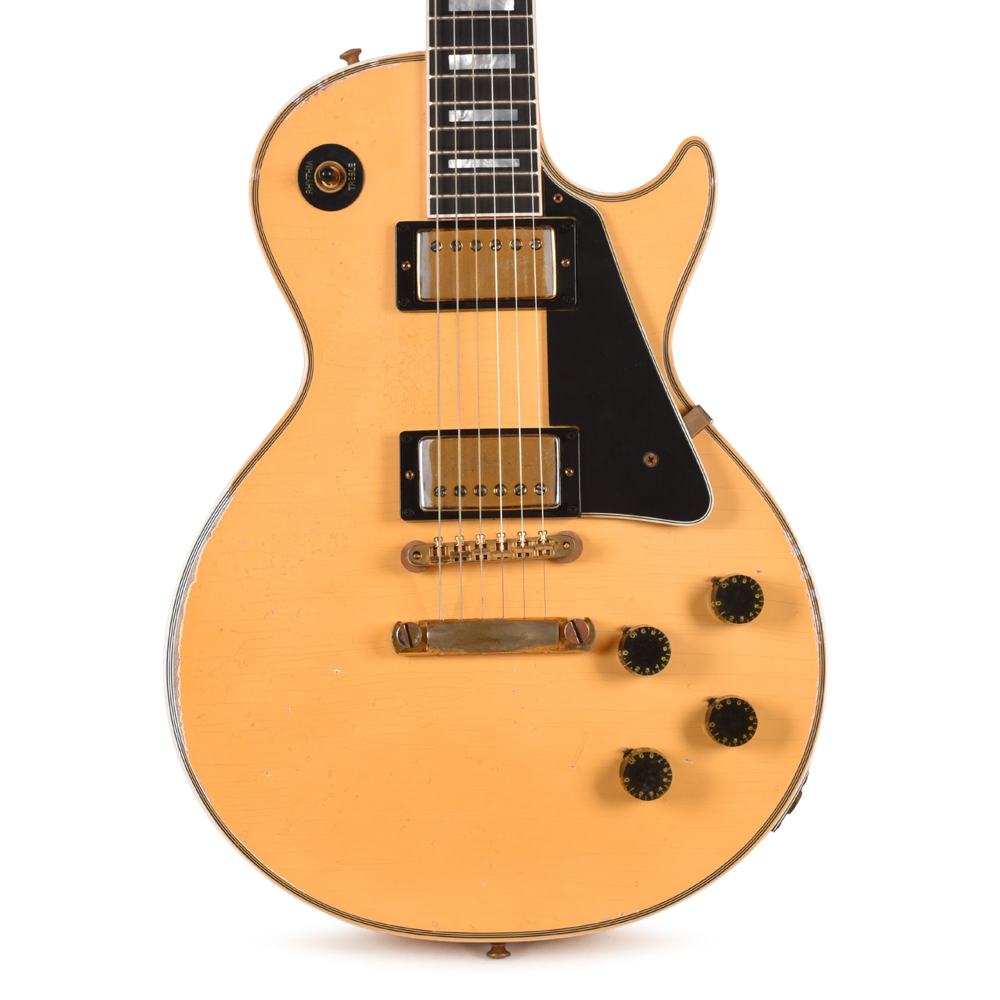 Gibson Custom Shop 1968 Les Paul Custom "CME Spec" Heavy Antique White Murphy Lab Heavy Aged w/Custom "S" Buckers Electric Guitars