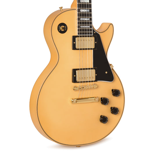 Gibson Custom Shop 1968 Les Paul Custom "CME Spec" Heavy Antique White VOS w/Chambered Body & Custom "S" Buckers Electric Guitars