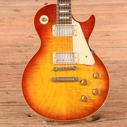 Gibson Custom Shop '58 Les Paul Standard Reissue Chambered Sunburst Electric Guitars