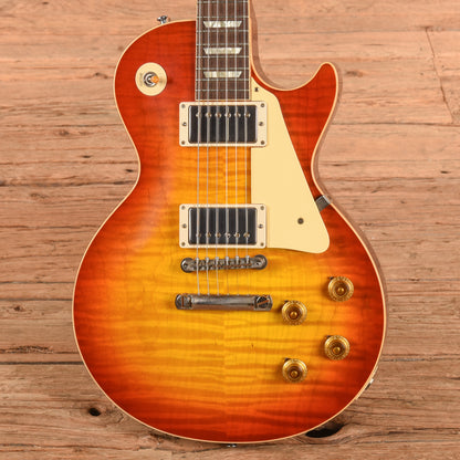 Gibson Custom Shop '59 Reissue Les Paul Standard Washed Cherry 2022 Electric Guitars