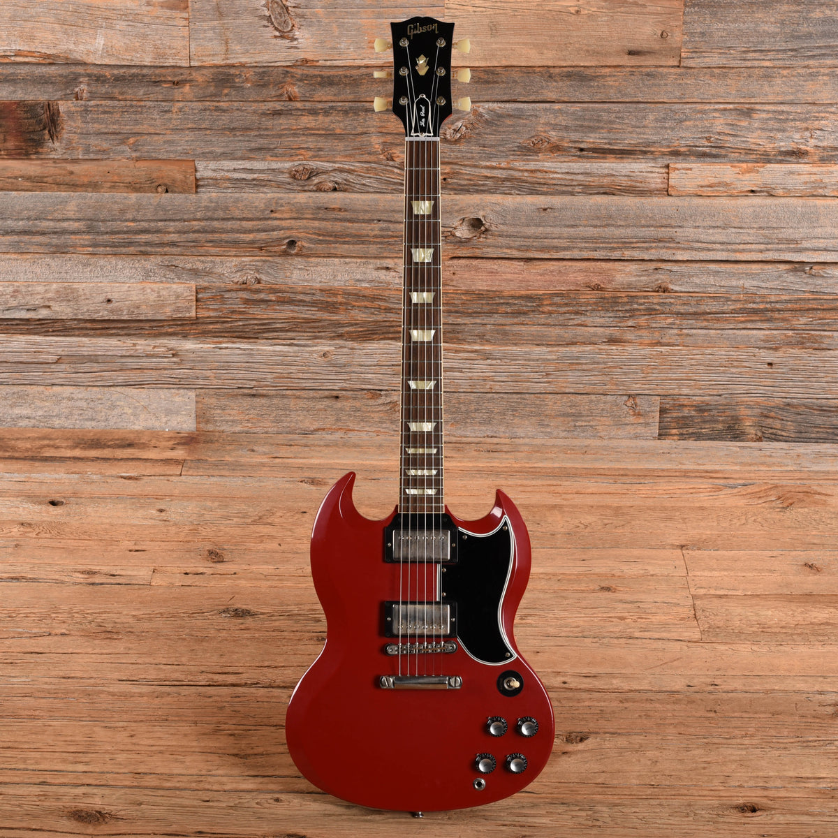 Gibson Custom Shop 61 Reissue LP SG Cardinal Red 2022 Electric Guitars