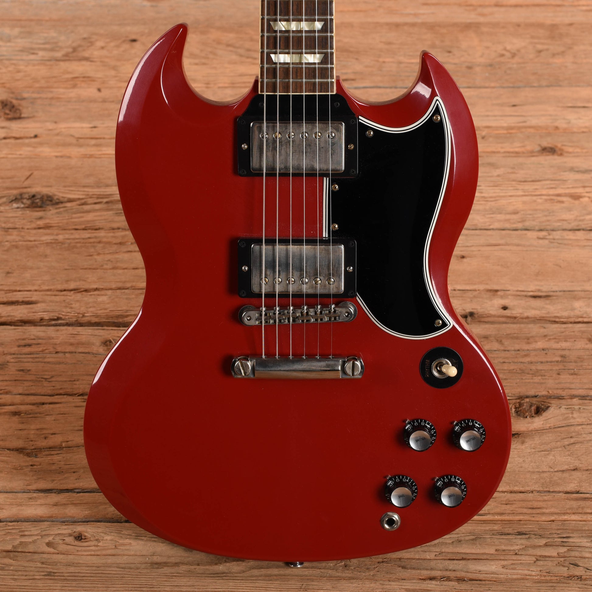 Gibson Custom Shop 61 Reissue LP SG Cardinal Red 2022 Electric Guitars