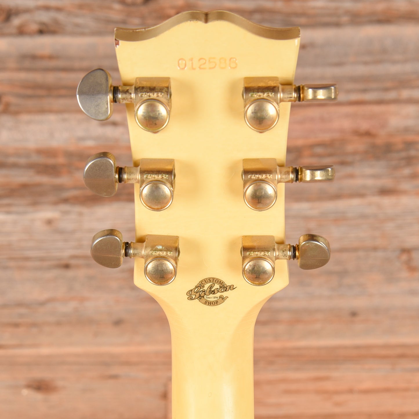 Gibson Custom Shop '68 Les Paul Custom Reissue Alpine White 2001 Electric Guitars