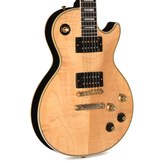 Gibson Custom Shop Artist Collector's Edition Mick Ronson 1968 Les Paul Custom Ebony/Antique Natural Murphy Lab Aged Electric Guitars