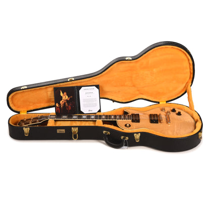 Gibson Custom Shop Artist Collector's Edition Mick Ronson 1968 Les Paul Custom Ebony/Antique Natural Murphy Lab Aged Electric Guitars