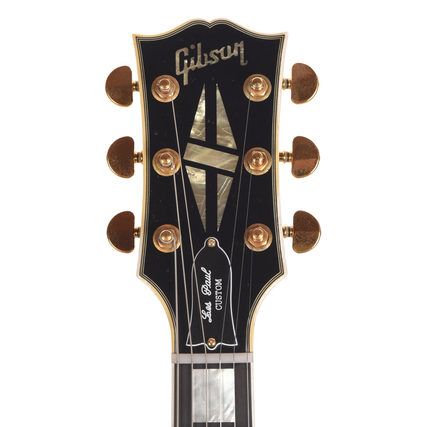 Gibson Custom Shop Artist Collector's Edition Mick Ronson 1968 Les Paul Custom Ebony/Antique Natural Murphy Lab Aged Electric Guitars