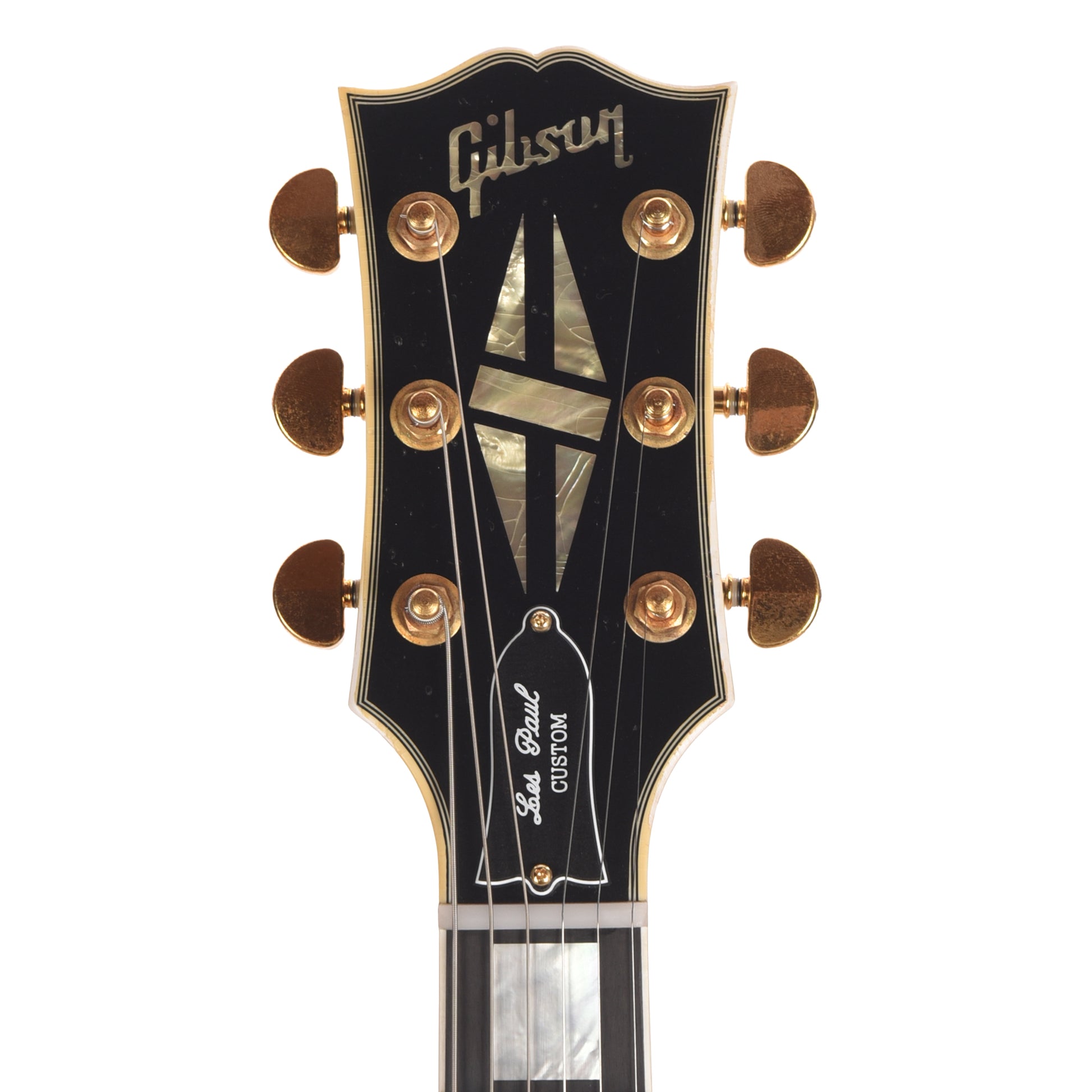Gibson Custom Shop Artist Collector's Edition Mick Ronson 1968 Les Paul Custom Ebony/Antique Natural Murphy Lab Aged Electric Guitars
