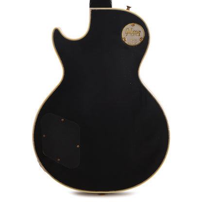 Gibson Custom Shop Artist Collector's Edition Mick Ronson 1968 Les Paul Custom Ebony/Antique Natural Murphy Lab Aged Electric Guitars