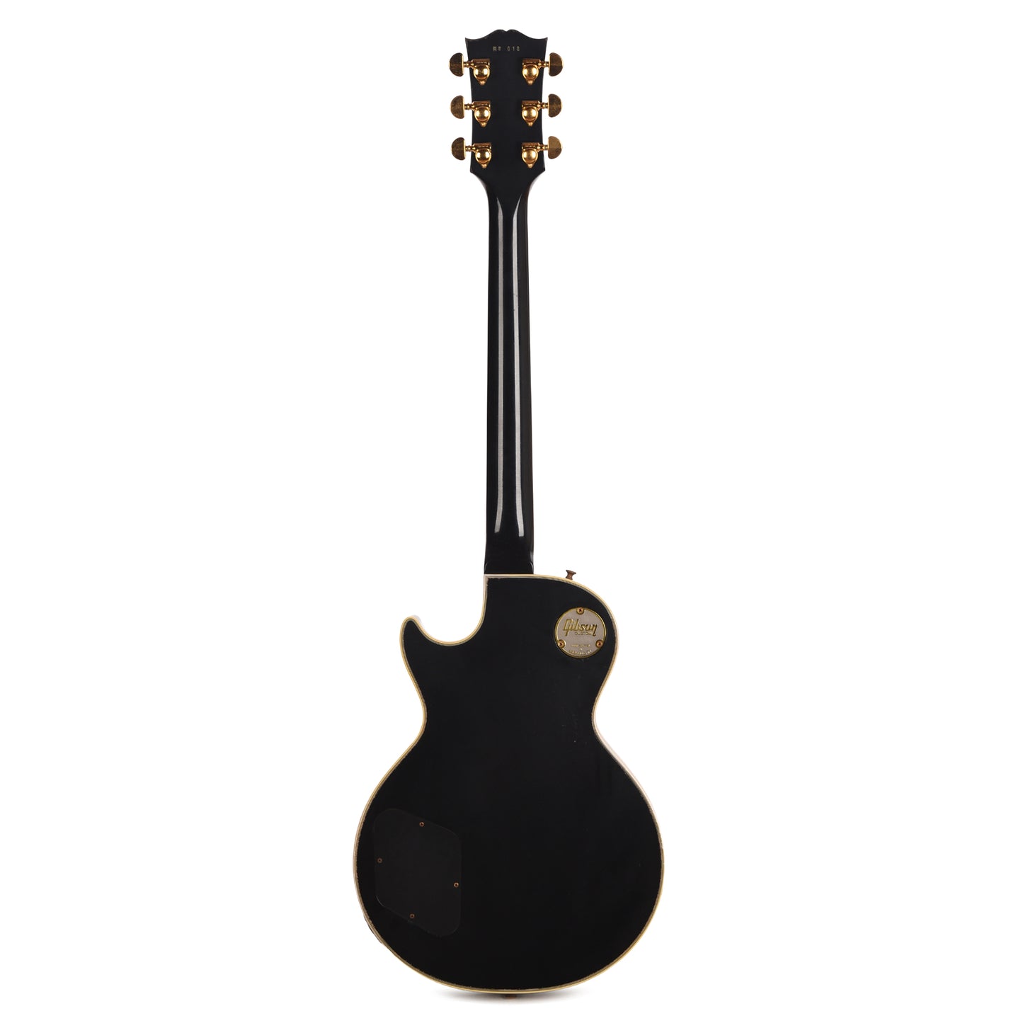 Gibson Custom Shop Artist Collector's Edition Mick Ronson 1968 Les Paul Custom Ebony/Antique Natural Murphy Lab Aged Electric Guitars