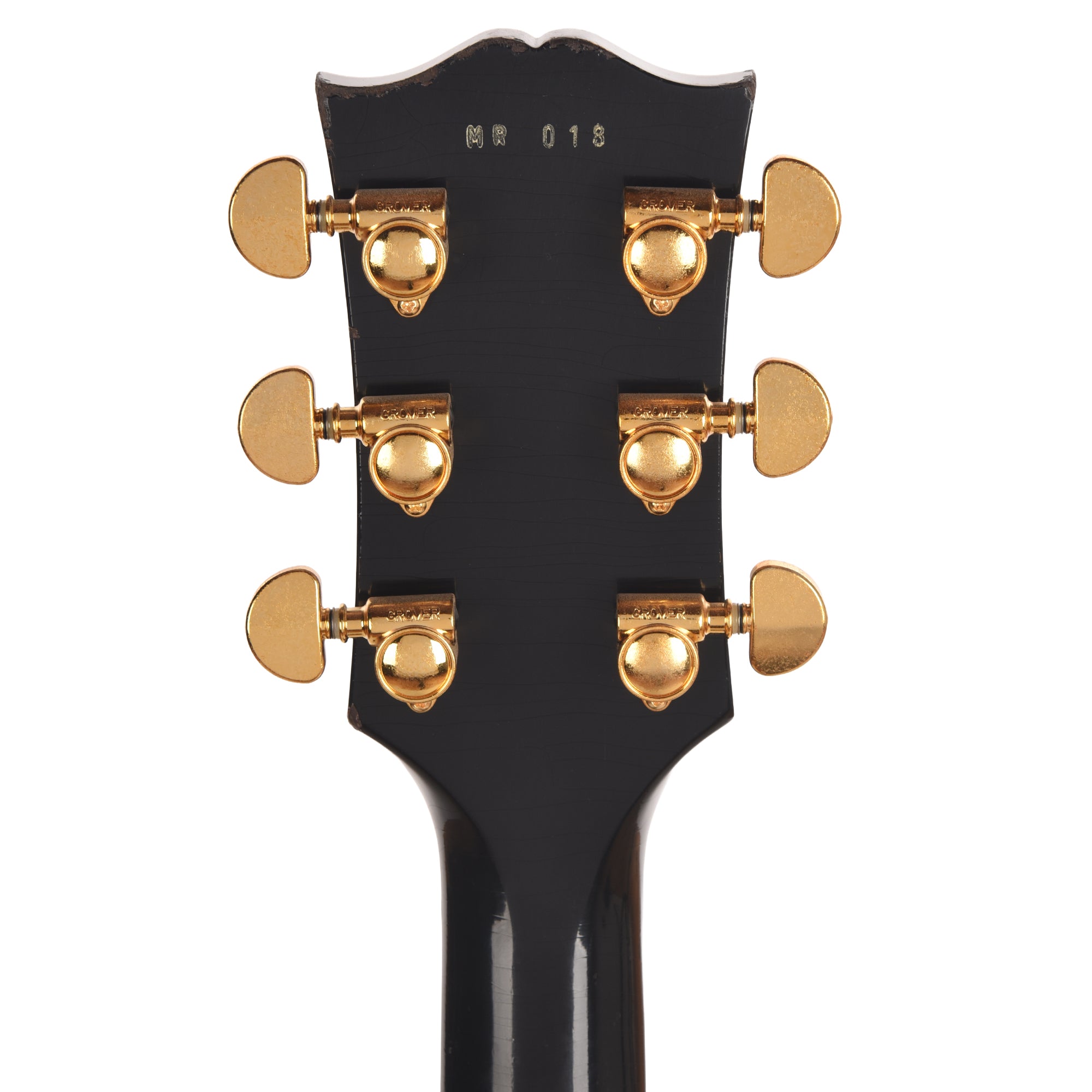 Gibson Custom Shop Artist Collector's Edition Mick Ronson 1968 Les Paul Custom Ebony/Antique Natural Murphy Lab Aged Electric Guitars
