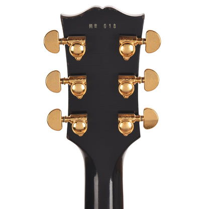 Gibson Custom Shop Artist Collector's Edition Mick Ronson 1968 Les Paul Custom Ebony/Antique Natural Murphy Lab Aged Electric Guitars