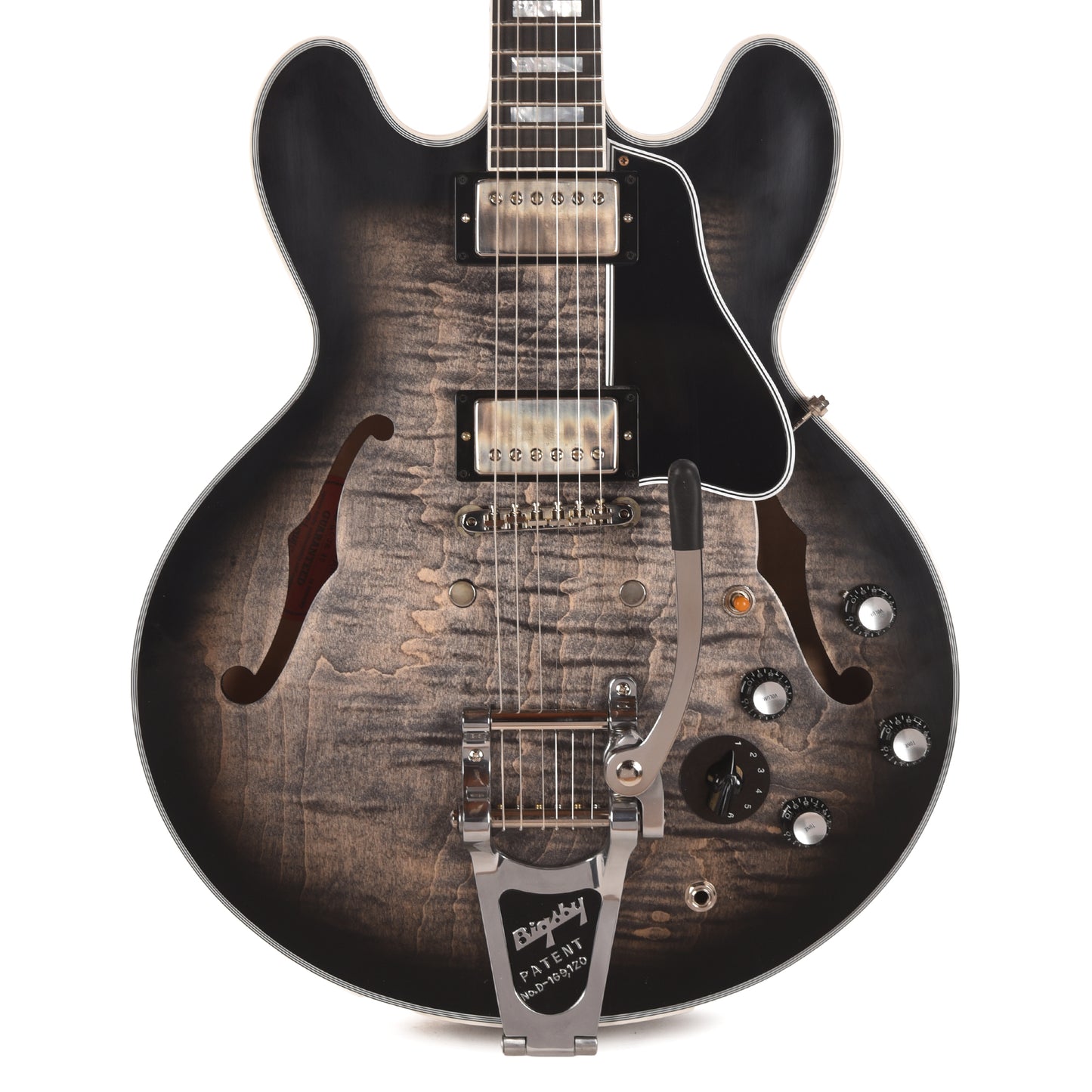 Gibson Custom Shop Artist Gary Clark Jr. ES-355 Cobra Burst VOS Electric Guitars