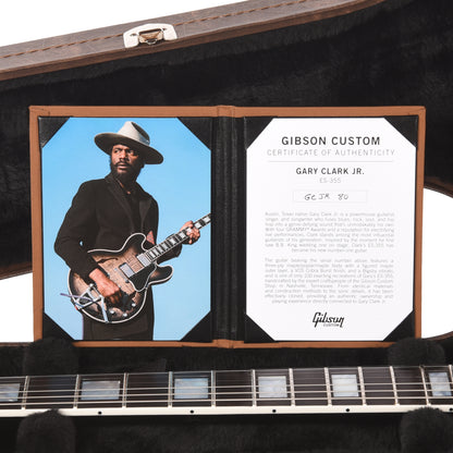 Gibson Custom Shop Artist Gary Clark Jr. ES-355 Cobra Burst VOS Electric Guitars