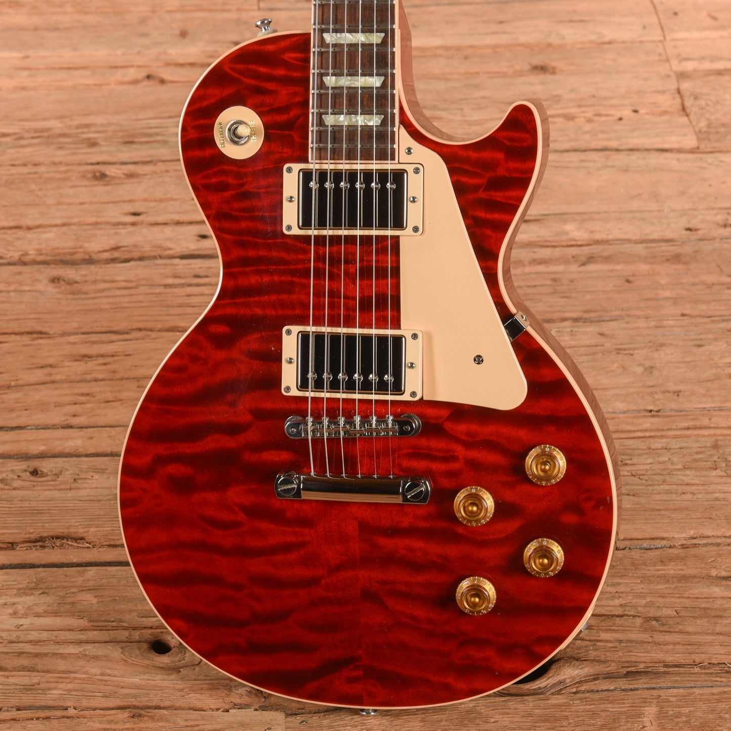 Gibson Custom Shop Class 5 Les Paul Cranberry 2011 Electric Guitars