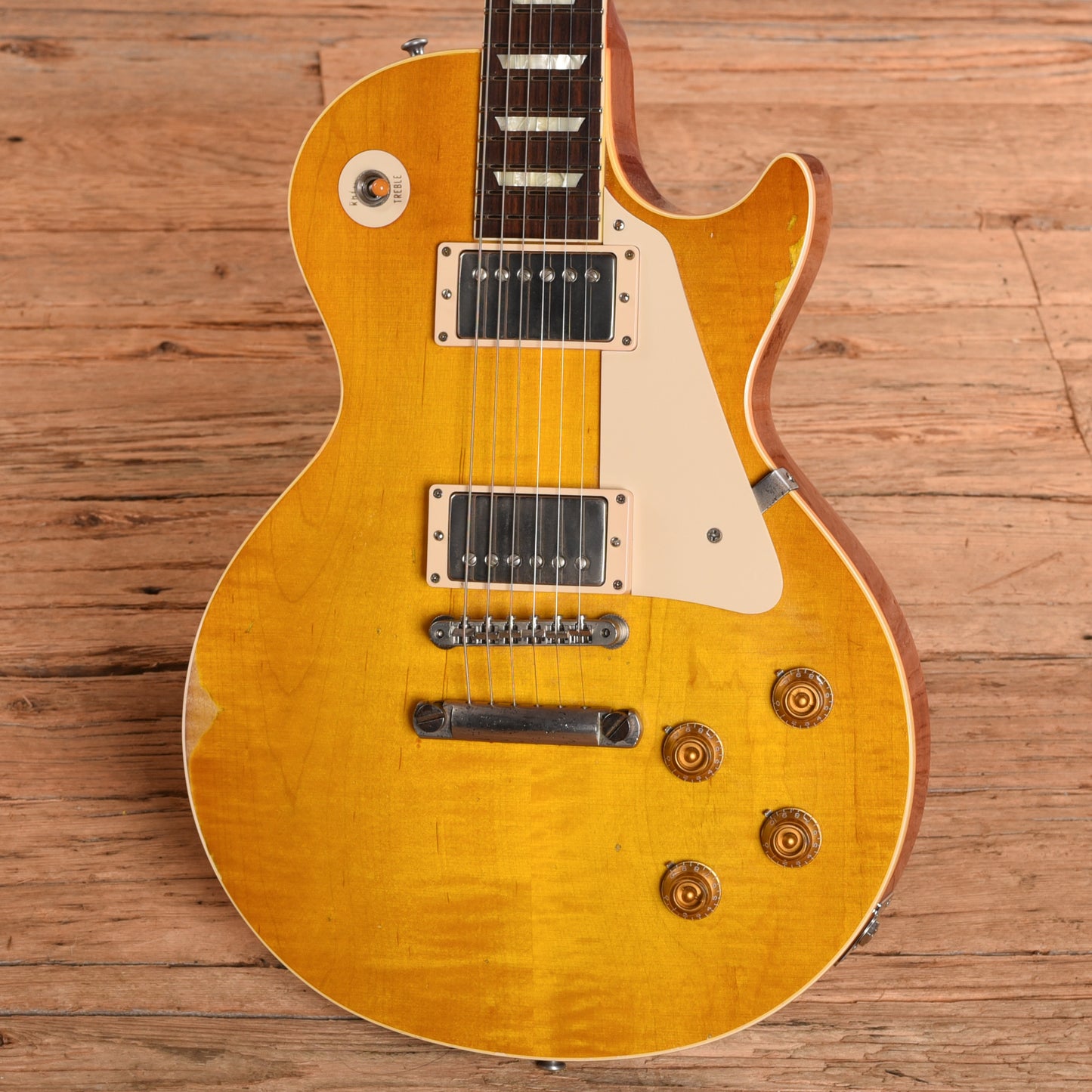 Gibson Custom Shop Collector's Choice #15 Greg Martin '58 Les Paul Standard Reissue Lemon Burst 2013 Electric Guitars