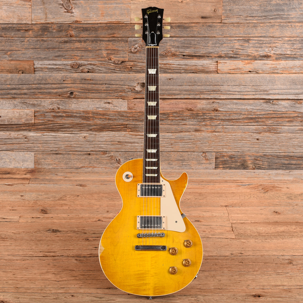 Gibson Custom Shop Collector's Choice #15 Greg Martin '58 Les Paul Standard Reissue Lemon Burst 2013 Electric Guitars