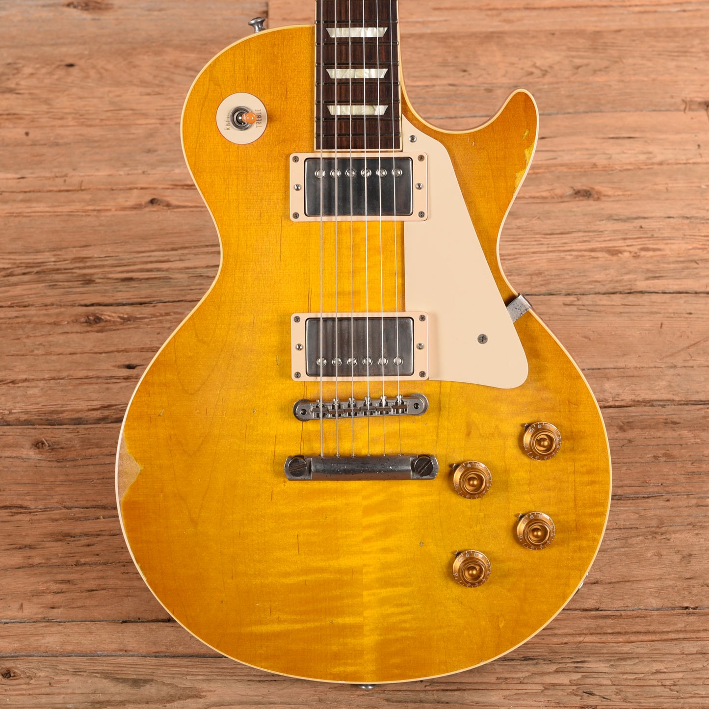 Gibson Custom Shop Collector's Choice #15 Greg Martin '58 Les Paul Standard Reissue Lemon Burst 2013 Electric Guitars