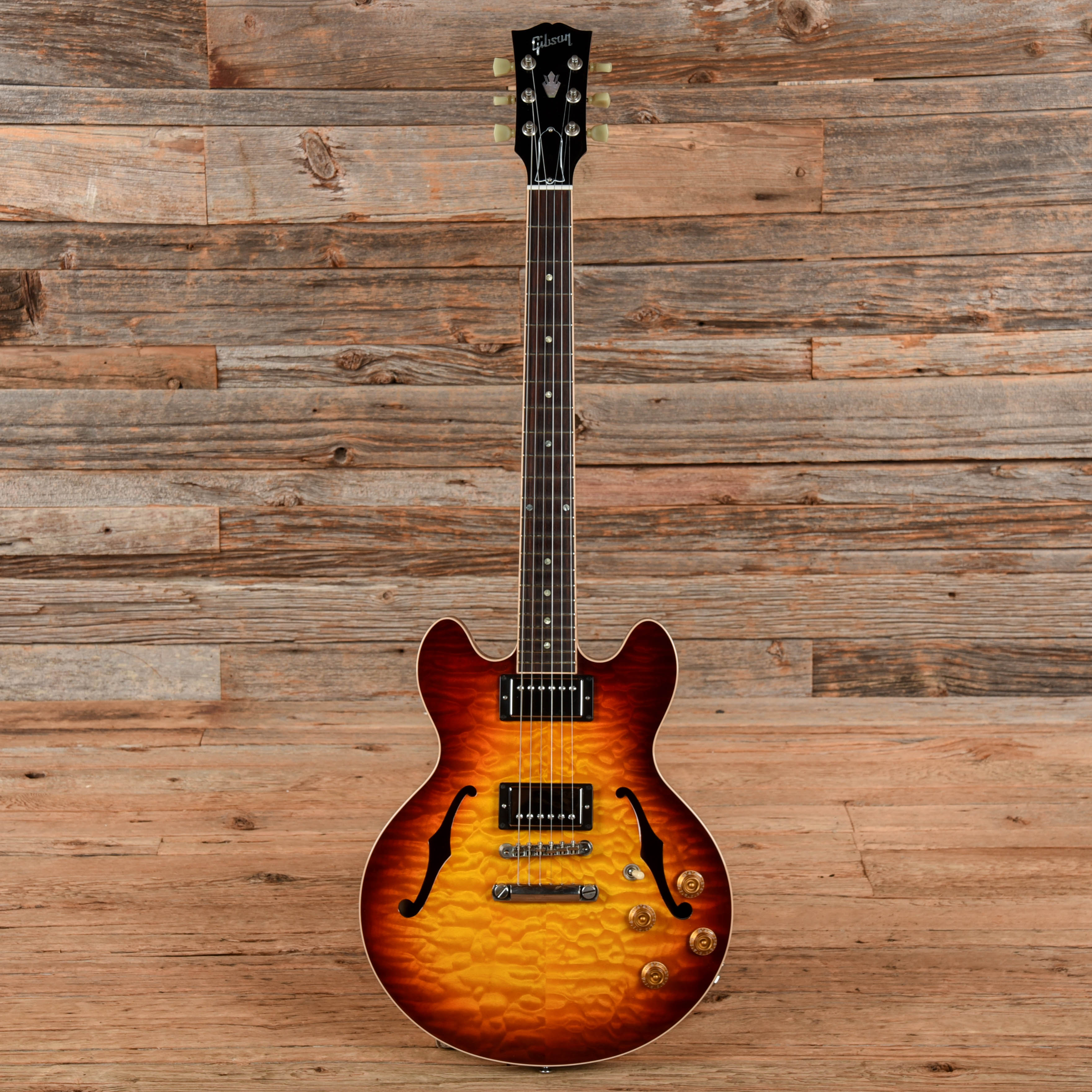 Gibson Custom Shop CS-336 Quilt Sunburst 2014 Electric Guitars