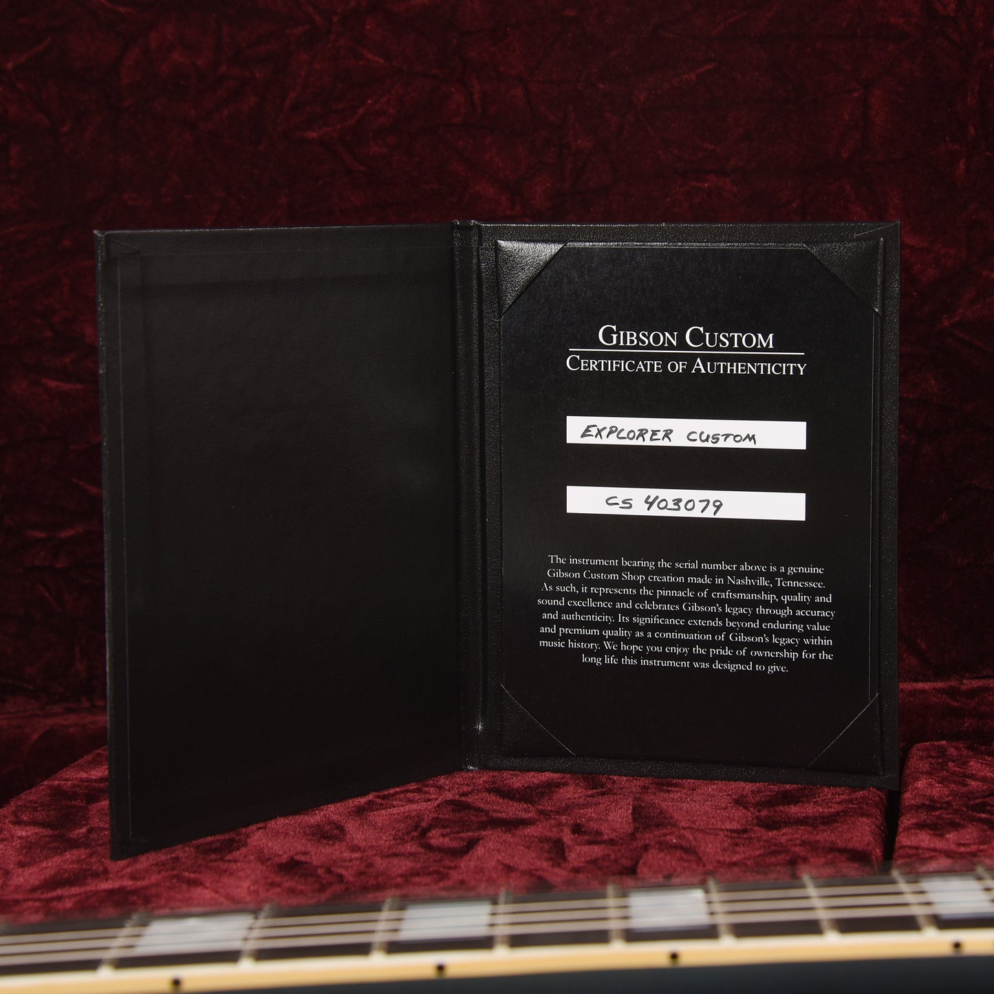 Gibson Custom Shop Explorer Custom "CME Spec" Antique Pelham Blue VOS Electric Guitars