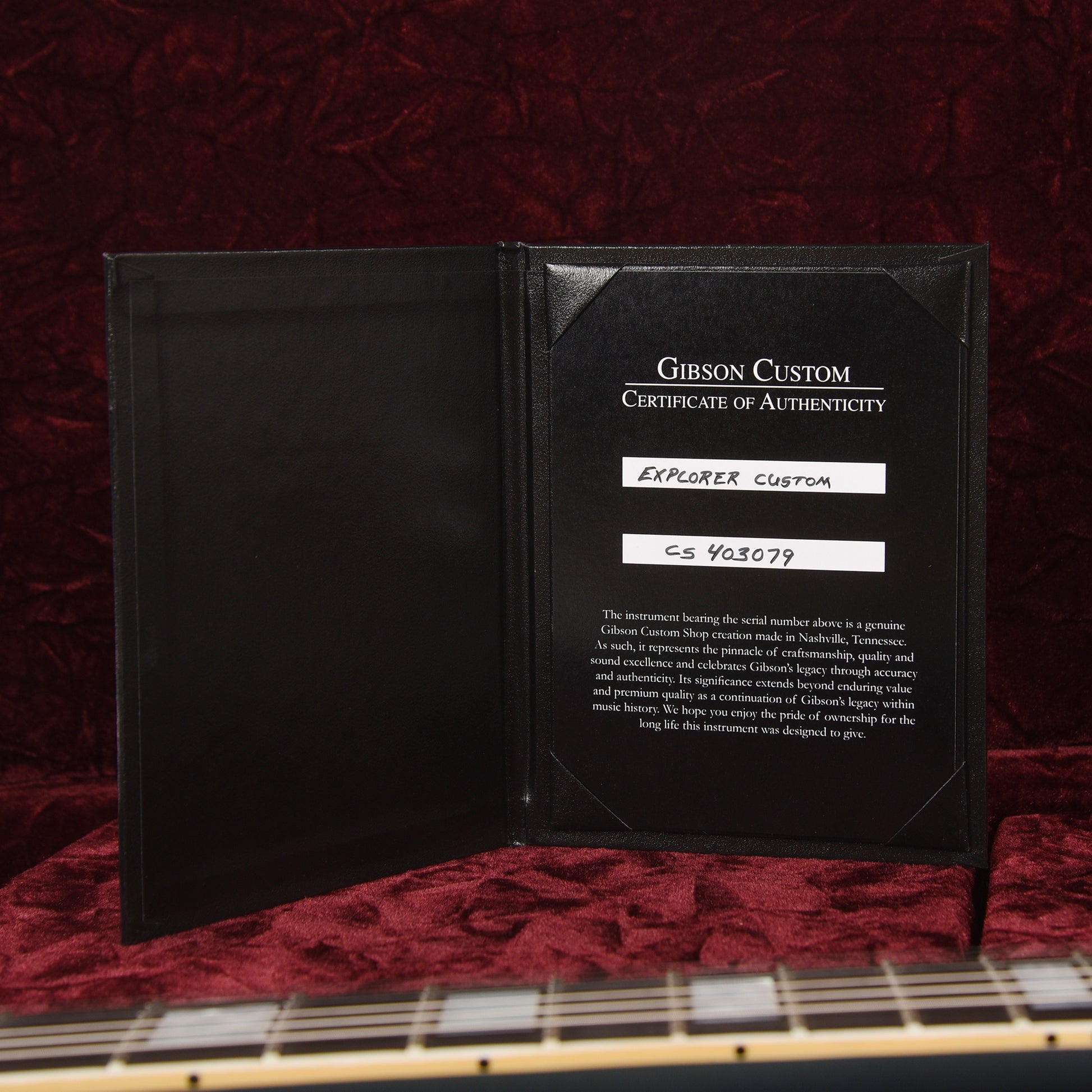 Gibson Custom Shop Explorer Custom "CME Spec" Antique Pelham Blue VOS Electric Guitars
