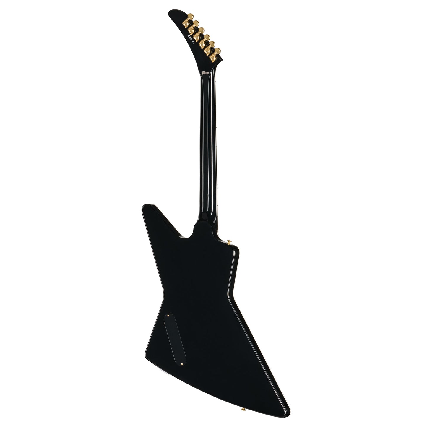 Gibson Custom Shop Explorer Custom w/Bound Head Veneer Ebony Electric Guitars