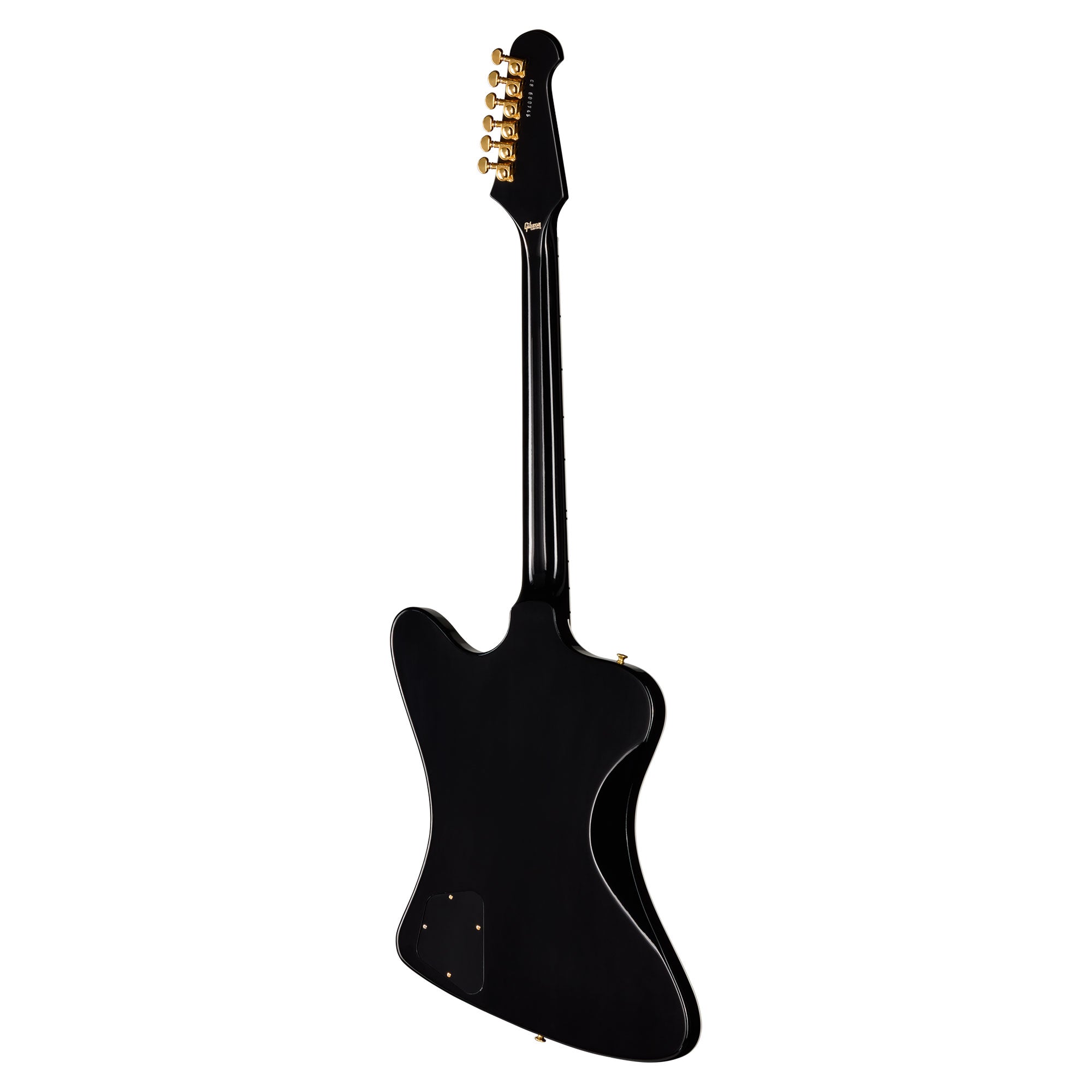 Gibson Custom Shop Firebird Custom w/Bound Head Veneer Ebony Electric Guitars