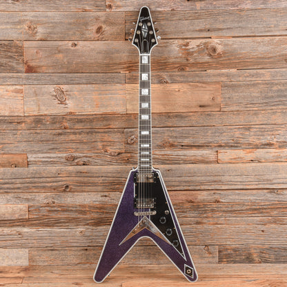 Gibson Custom Shop Flying V Custom Purple Sparkle 2024 Electric Guitars