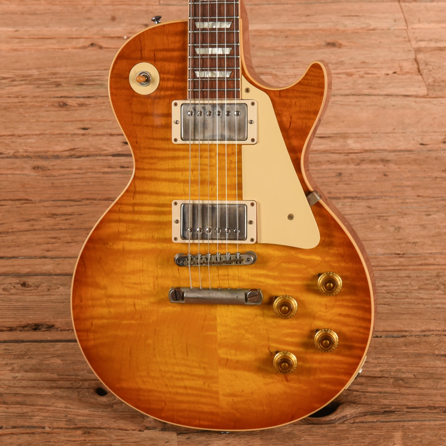Gibson Custom Shop Historic '58 Les Paul Standard Royal Tea Burst 2018 Electric Guitars
