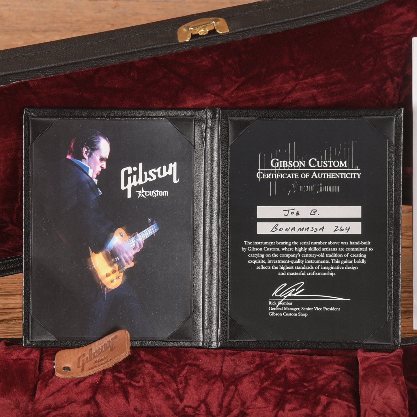 Gibson Custom Shop "Inspired By" Joe Bonamassa VOS Les Paul Model Gold Top Electric Guitars