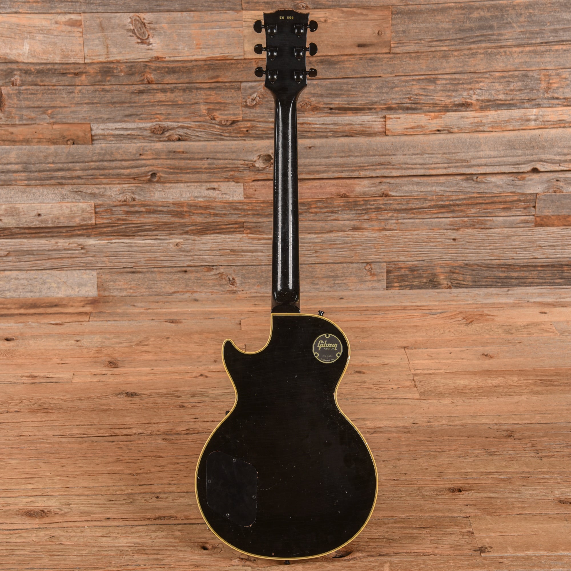 Gibson Custom Shop Kirk Hammett '89 Les Paul Custom Black 2023 Electric Guitars