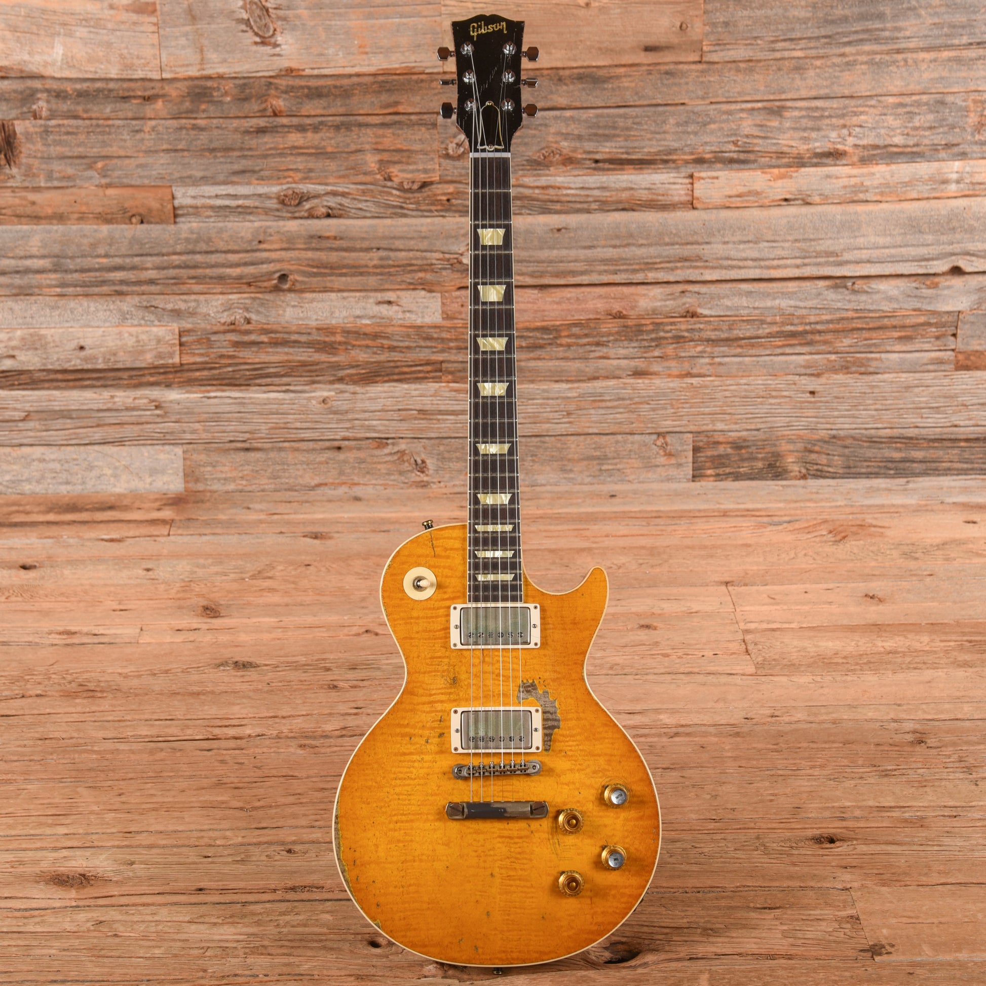 Gibson Custom Shop Kirk Hammett "Greeny" '59 Les Paul Standard Reissue Greeny Burst 2025 Electric Guitars