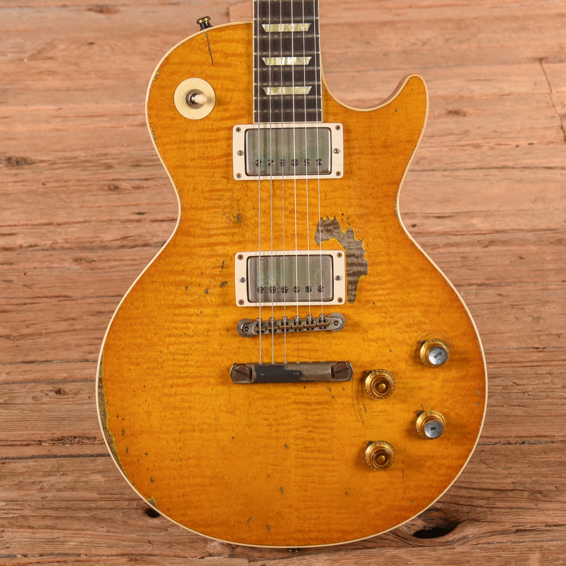 Gibson Custom Shop Kirk Hammett "Greeny" '59 Les Paul Standard Reissue Greeny Burst 2025 Electric Guitars