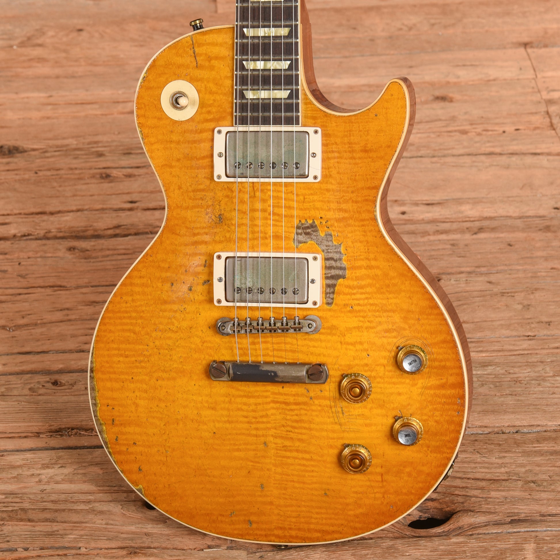 Gibson Custom Shop Kirk Hammett "Greeny" '59 Les Paul Standard Reissue Greeny Burst 2025 Electric Guitars