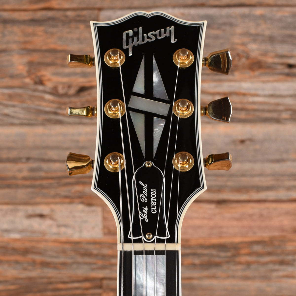 Gibson Custom Shop Les Paul Custom Ebony 2010 Electric Guitars
