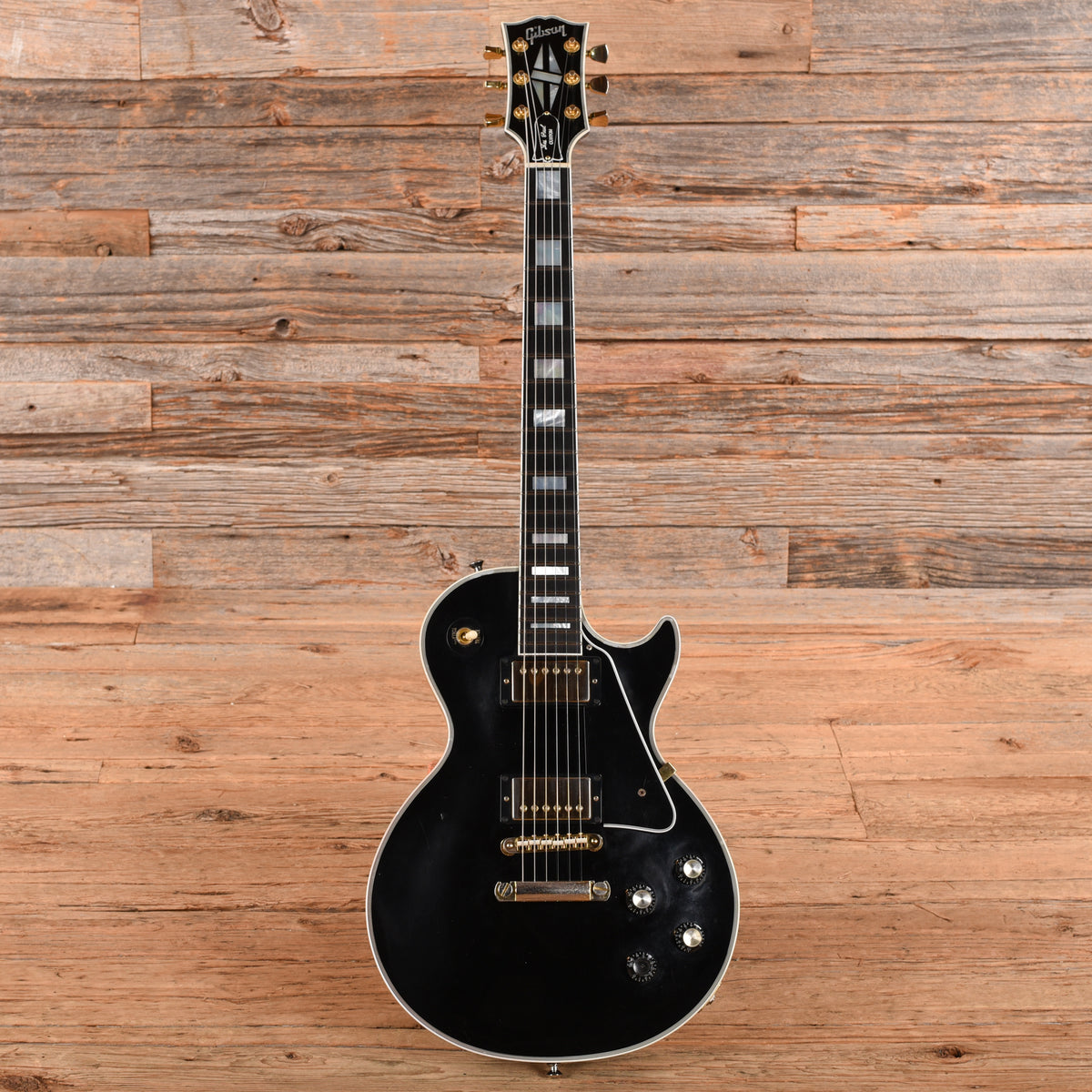 Gibson Custom Shop Les Paul Custom Ebony 2010 Electric Guitars