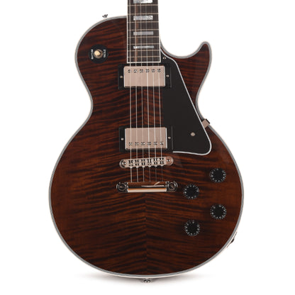 Gibson Custom Shop Les Paul Custom Figured Root Beer Gloss w/Zebra Custombuckers Electric Guitars