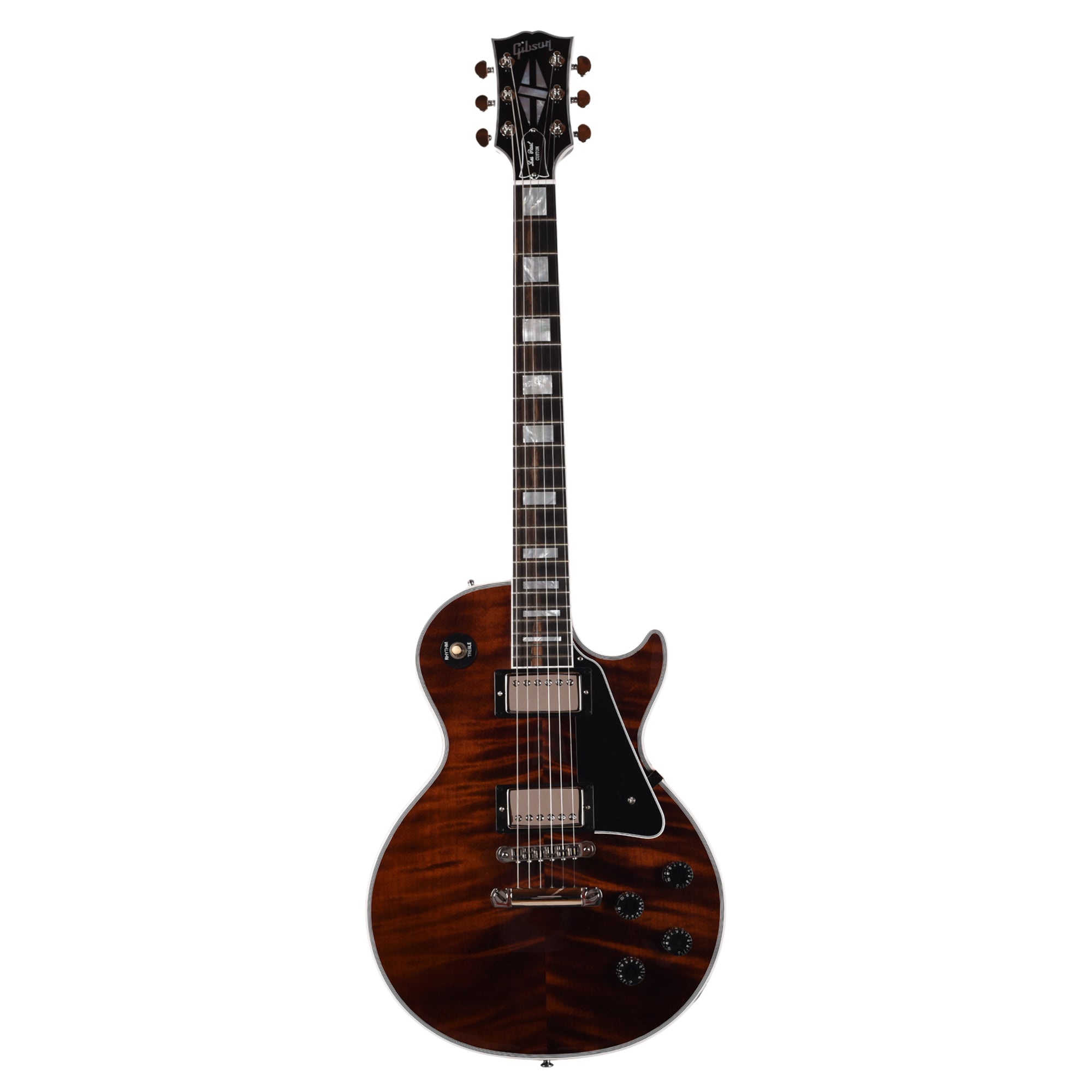 Gibson Custom Shop Les Paul Custom Figured Root Beer Gloss w/Zebra Custombuckers Electric Guitars