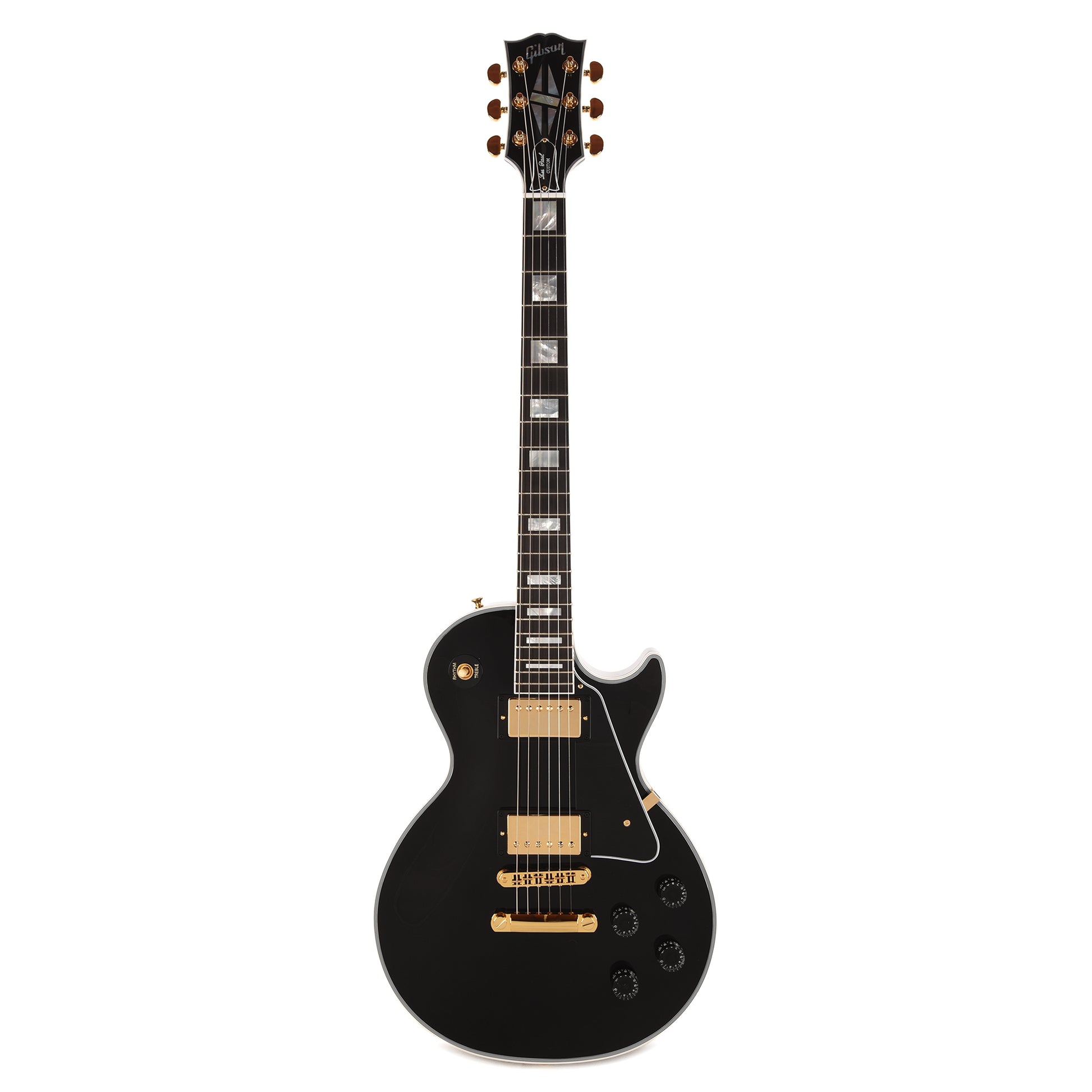 Gibson Custom Shop Les Paul Custom Long Scale Ebony Electric Guitars